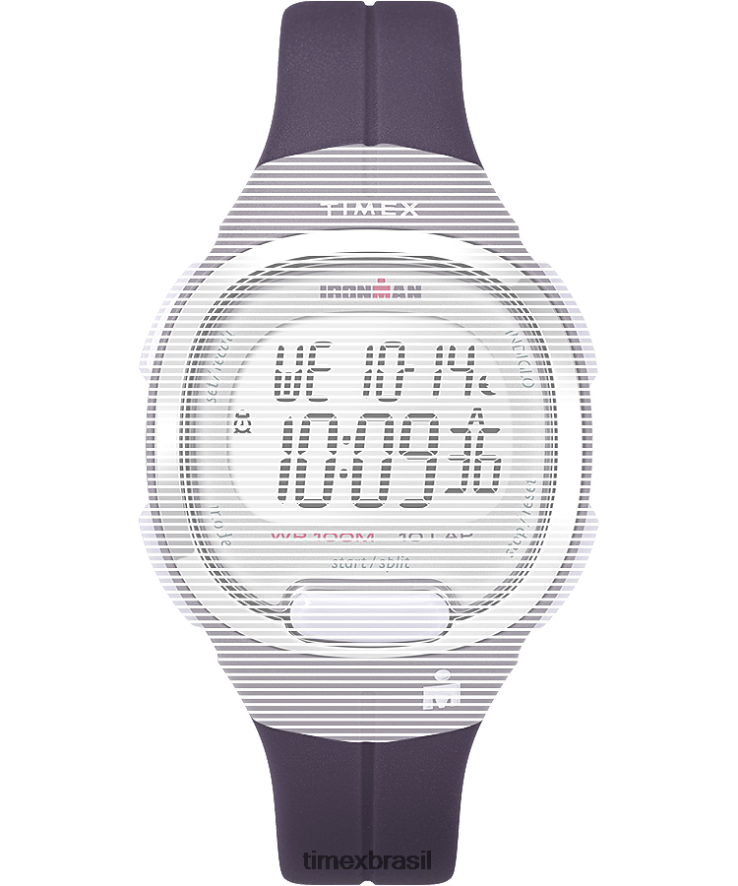 correias | Timex unissex pulseira de reposição de 12 mm para ironman transit tamanho médio XFN60X546 roxo