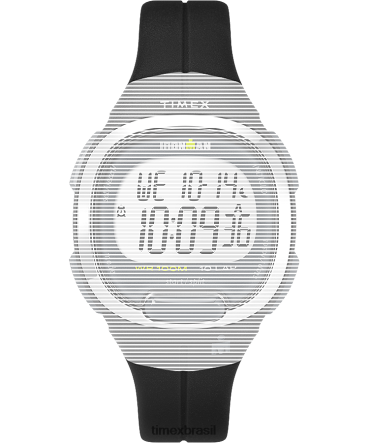 correias | Timex unissex pulseira de reposição de 12 mm para ironman transit tamanho médio XFN60X578 preto