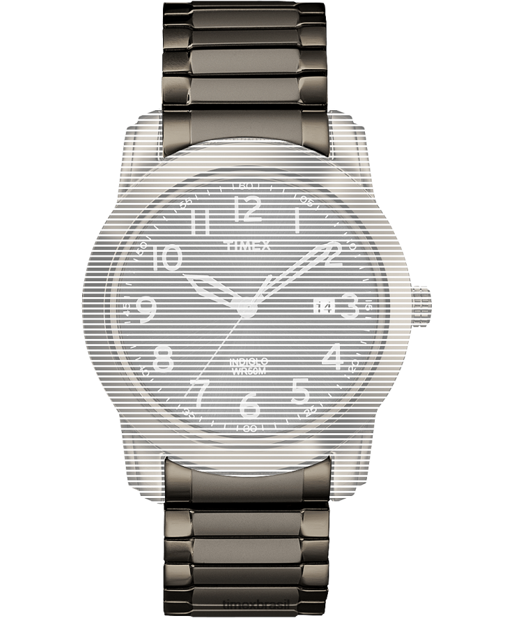 correias | Timex unissex pulseira de reposição para highland street XFN60X620 cinza