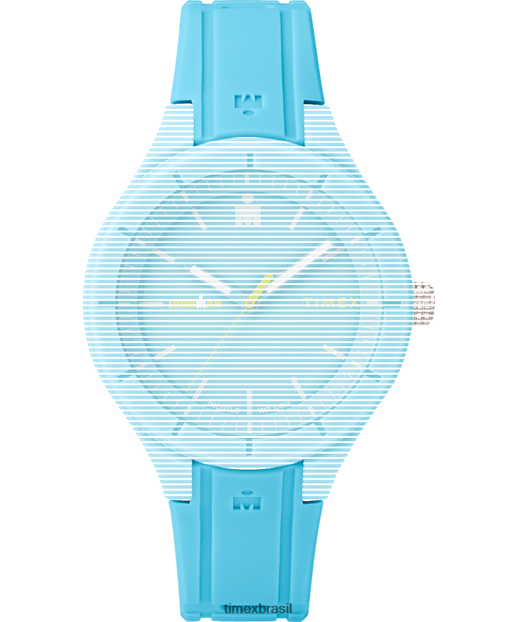 correias | Timex unissex pulseira de reposição para ironman Essentials 38 XFN60X603 azul