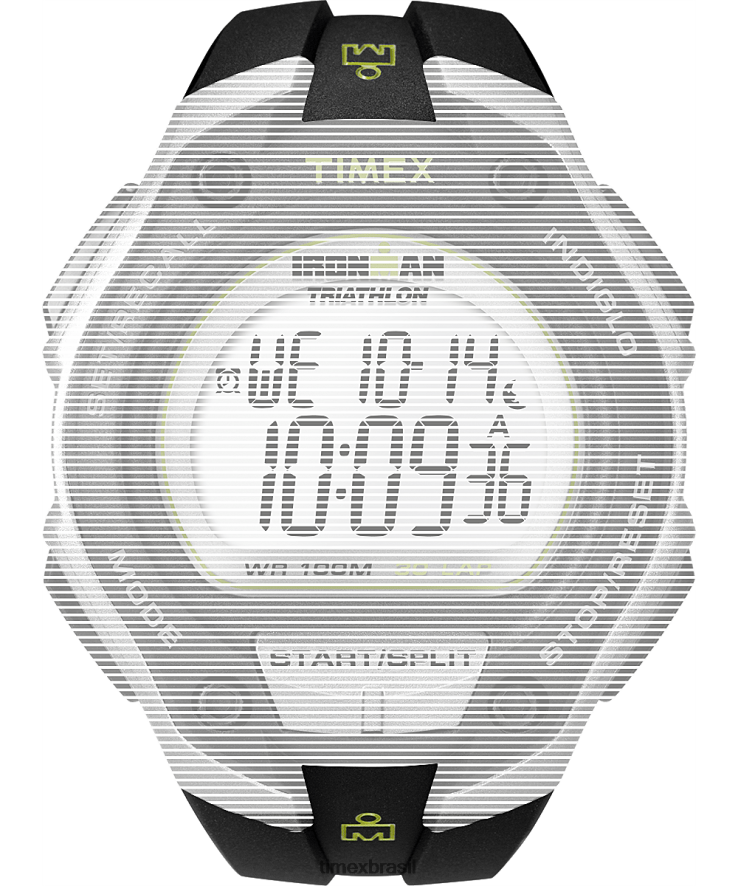 correias | Timex unissex pulseira de reposição para ironman classic 30 oversized XFN60X671 preto