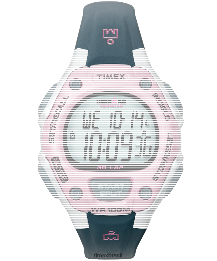 correias | Timex unissex pulseira de reposição para ironman classic 30 tamanho médio XFN60X572 cinza