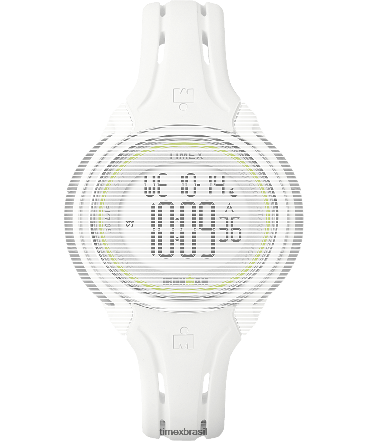 correias | Timex unissex pulseira de reposição para ironman elegante 50 tamanho médio XFN60X575 branco