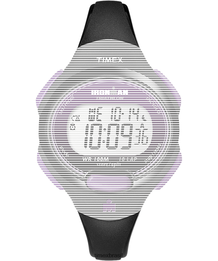 correias | Timex unissex pulseira de reposição para ironman essencial 10 tamanho médio XFN60X543 preto