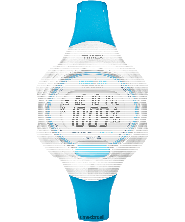 correias | Timex unissex pulseira de reposição para ironman essencial 10 tamanho médio XFN60X581 azul