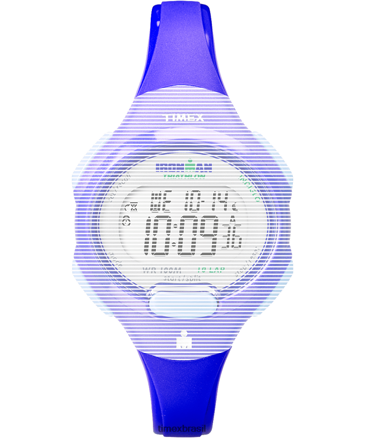 correias | Timex unissex pulseira de reposição para ironman essencial 10 tamanho médio XFN60X626 azul