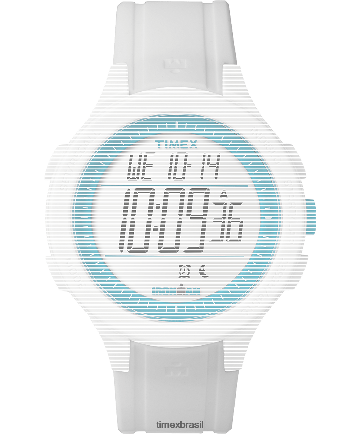 correias | Timex unissex pulseira de reposição para ironman essencial 30 XFN60X700 branco