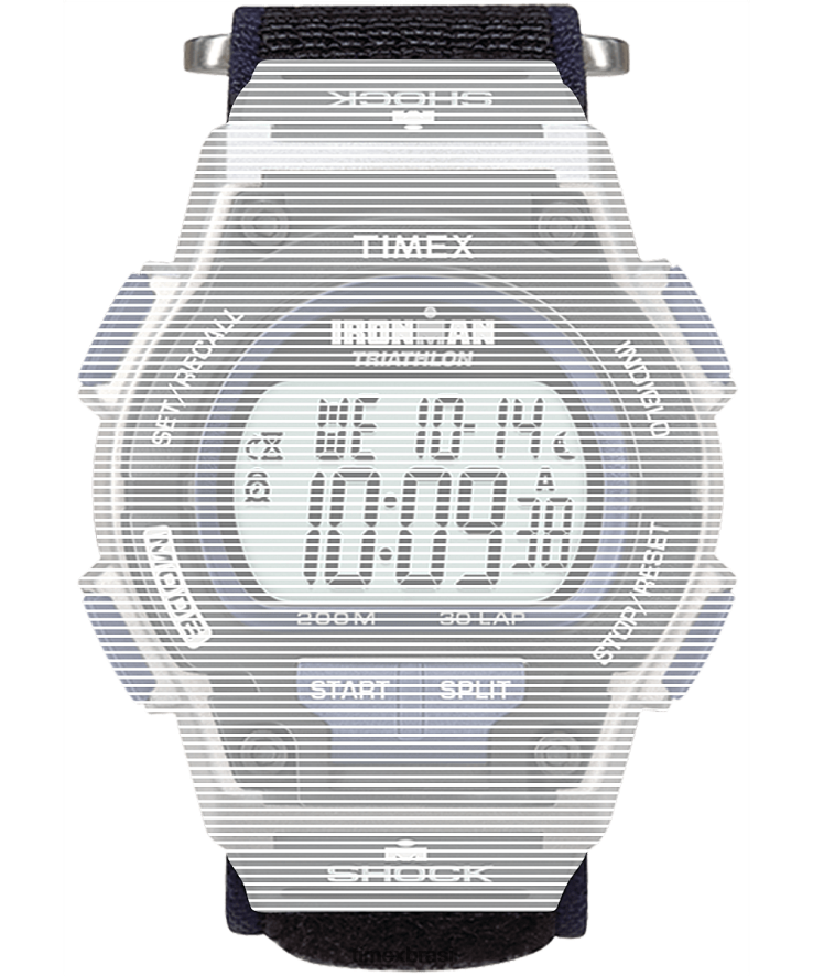 correias | Timex unissex pulseira de reposição para ironman original 30 shock em tamanho real XFN60X692 preto