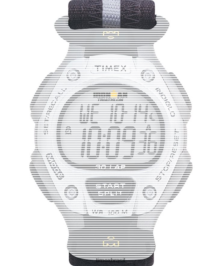 correias | Timex unissex pulseira de reposição para ironman tradicional de 30 voltas em tamanho real XFN60X660 marrom