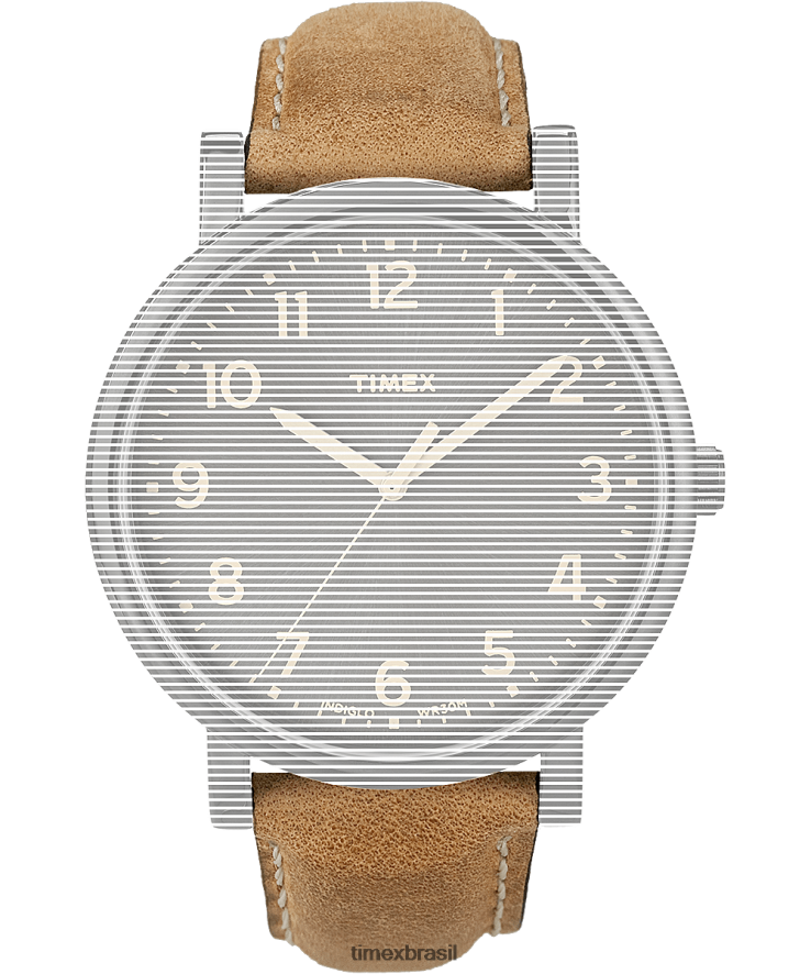 correias | Timex unissex pulseira de reposição para originais grandes XFN60X619 bronzeado