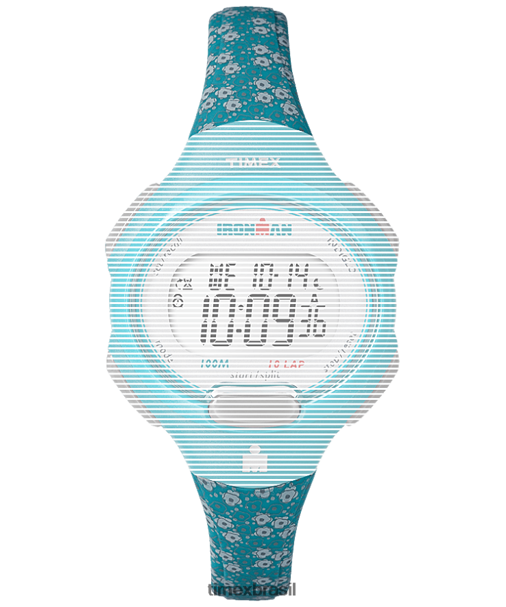 correias | Timex unissex pulseira de resina de 12 mm de reposição para ironman essencial 10 tamanho médio XFN60X558 azul