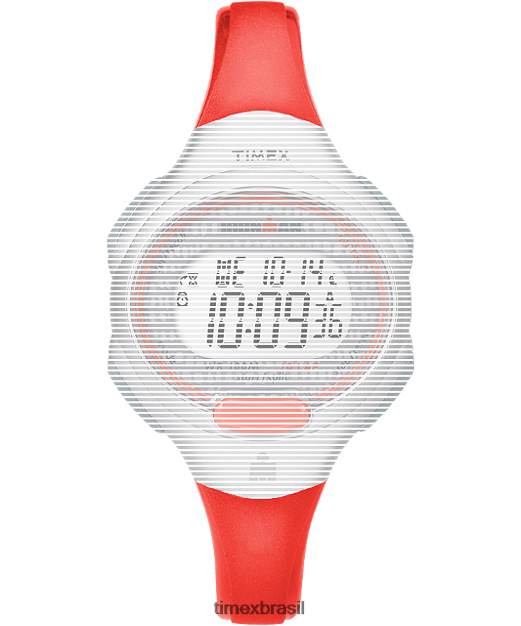 correias | Timex unissex pulseira de resina de 12 mm de reposição para ironman essencial 10 tamanho médio XFN60X584 laranja