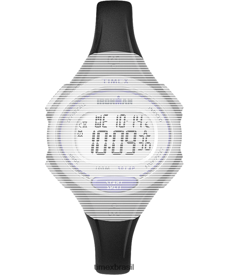 correias | Timex unissex pulseira de resina de 12 mm de reposição para ironman essencial 30 tamanho médio XFN60X610 preto