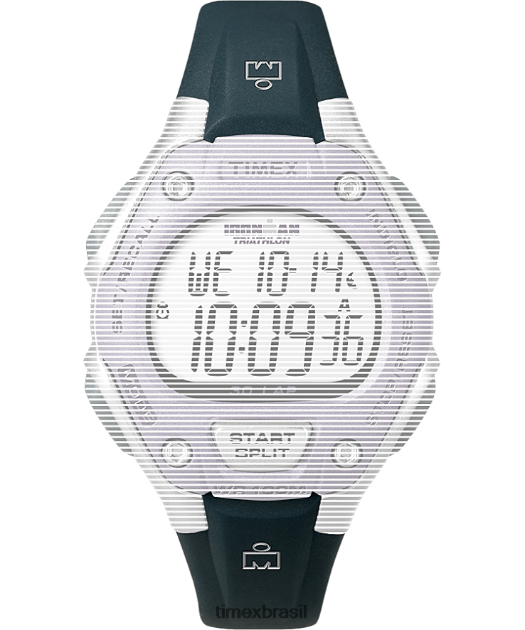 correias | Timex unissex pulseira de resina de 14 mm de reposição para ironman classic 30 tamanho médio XFN60X646 preto