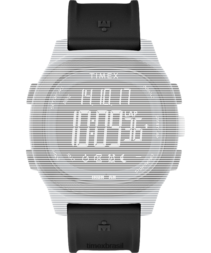 correias | Timex unissex pulseira de resina fosca de 20 mm de reposição para trânsito ironman XFN60X665 preto