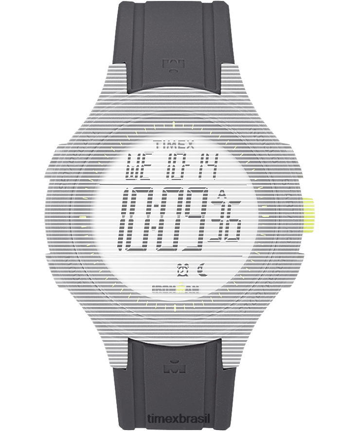correias | Timex unissex pulseira de silicone de 15 mm de substituição para ironman essencial 30 XFN60X639 cinza