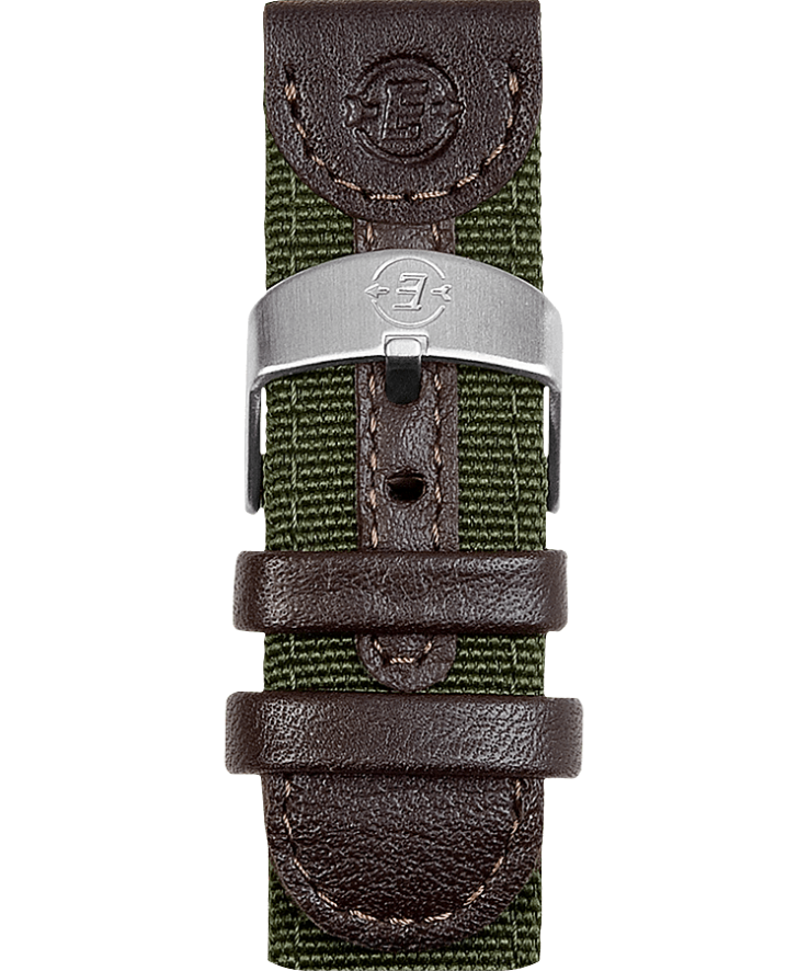 correias | Timex unissex Alça de tecido de 20mm XFN60X688 verde