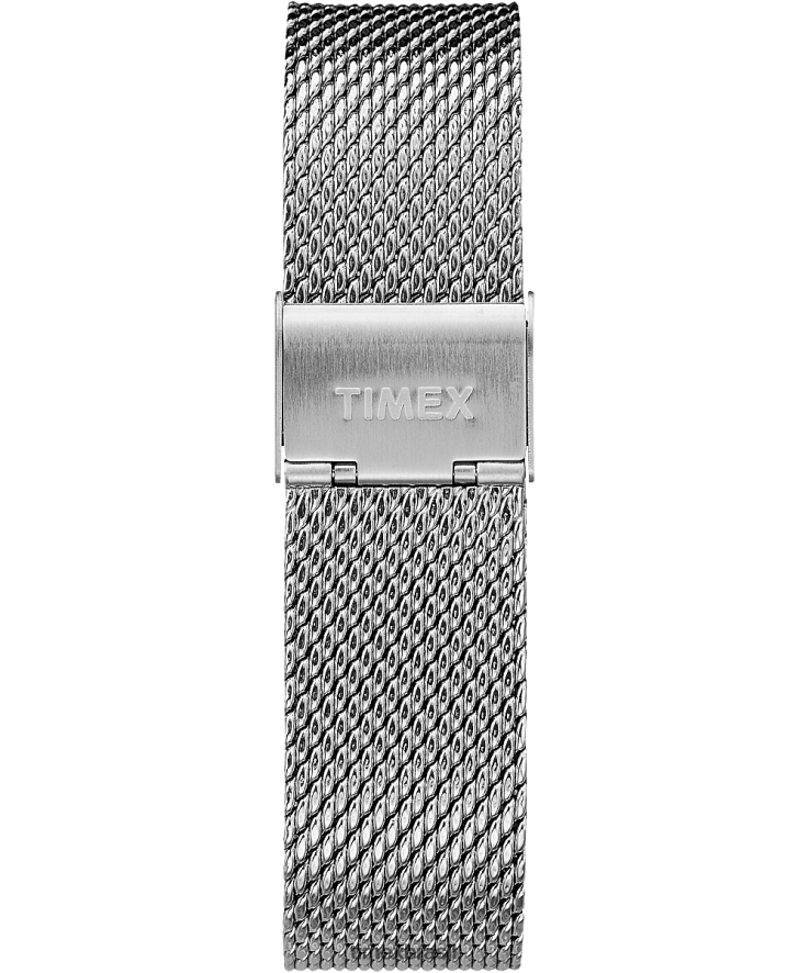 relógios | Timex homens relógio fairfield cronógrafo com pulseira de malha de 41 mm XFN60X104 tom prateado/branco