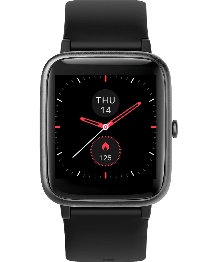 relógios | Timex homens Relógio inteligente iconnect active+ com pulseira de poliuretano de 38 mm XFN60X245 preto