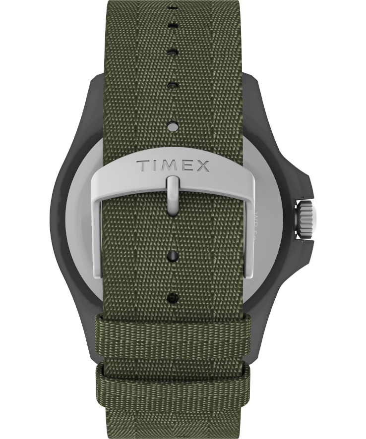 relógios | Timex homens Relógio Expedição North Freedive Ocean com pulseira de tecido reciclado de 46 mm XFN60X137 cinza/verde