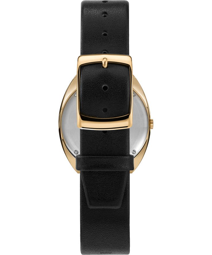 relógios | Q Timex homens Relógio com pulseira de couro 43x39mm reeditado em 1972 XFN60X67 tom dourado/preto/bordô