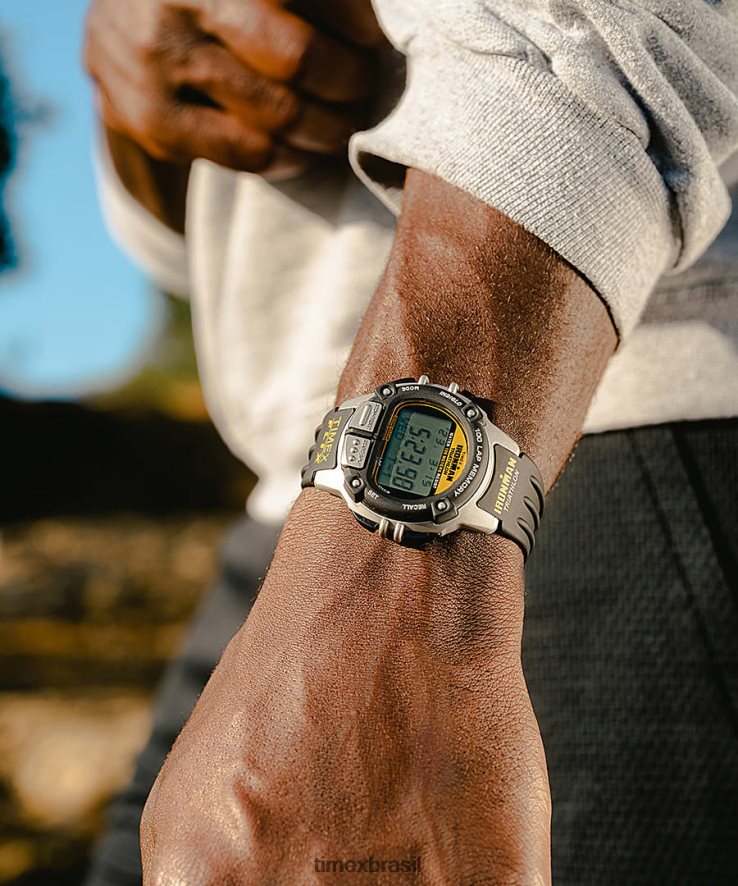 relógios | x TIMEX homens Huckberry Ironman Reedição Flix XFN60X78 cinza/preto