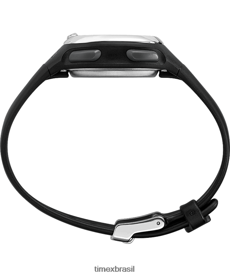 relógios | Timex mulheres ironman heartfit transit + pulseira de resina de 33 mm relógio de atividade e frequência cardíaca XFN60X402 preto/tom prateado