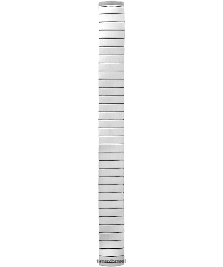 relógios | Timex mulheres relógio com banda de expansão de 25 mm easy reader XFN60X370 prateado/aço inoxidável/branco